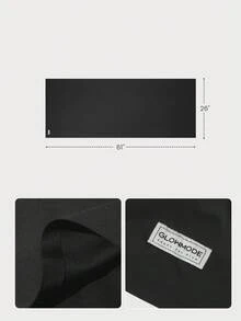 GLOWMODE Hijab deportivo de secado rápido y multiusos de la marca Reem Modest, para uso diario, casual, gimnasio y entrenamiento - Negro - Ver 6