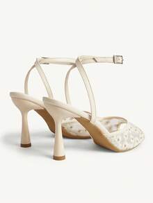 CUCCOO CHICEST Sandalias de tacón para mujer - Albaricoque - Ver 5