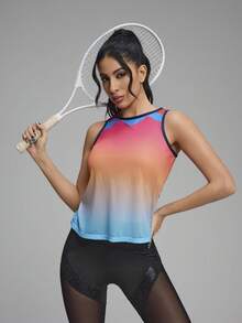 Innovista 女士时尚运动网球服 - 橘色 - 查看 7