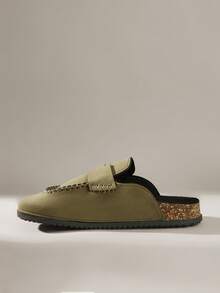 Solecia Women's Casual Versatile Commuting Minimalist Slip-On Flats - Dark Green - View 4