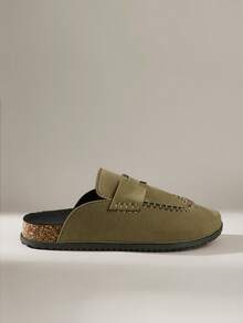 Solecia Women's Casual Versatile Commuting Minimalist Slip-On Flats - Dark Green - View 1