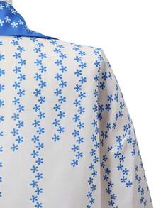 Balvessa Women's Vacation Floral Print Loose 2 Pieces Set - Multicolor - View 3