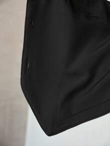 MOTF PREMIUM CONTRAST SEQUIN BUTTON UP WAISTCOAT - Black - View 7