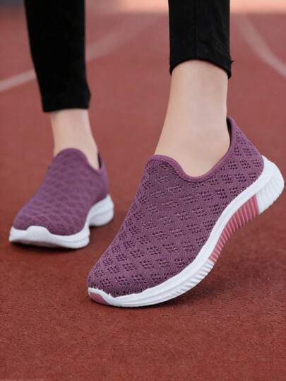 Zapatos Deportivos Para Mujer Cómodos Todo El Año Con Suela Plana Transpirable - Tenis Casuales Ideales Para Fitness Y Actividades Diarias En Verano