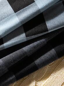 SHEIN 2条男士格子印花家居服裤子 - 彩色 - 查看 7