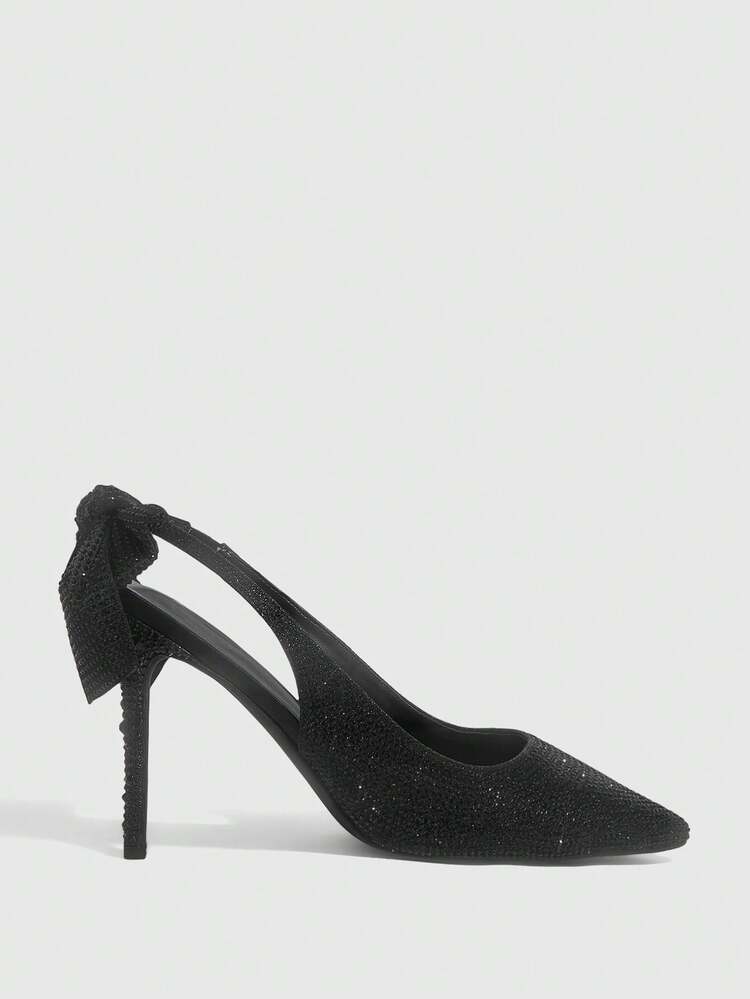 CUCCOO SZL Women Shoes Pointed Stilettos Elegant, Sweet, Romantic, Women's High Heels, Dress Shoes Afternoon Tea, Dating, Fashion Party, Workplace Wear, Elegant Wear, Basic Versatile, Halloween