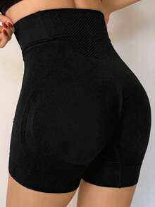 DAZY High Waist Seamless Slimming Shorts, Lightweight Shaping Undergarment For Women, Suitable For Spring And Summer - Black - View 10