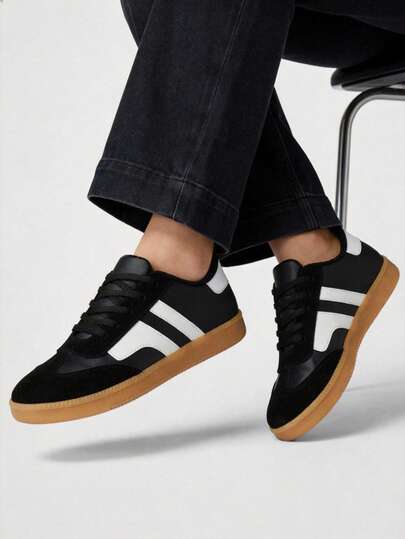 tenis para mujer a la moda color negro