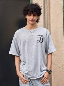 Open Phase 男士可水洗连帽运动裤套装，夏季服装，适合日常穿着，宽松版型，夏季度假服装 - 灰色 - 查看 5