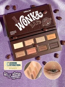 Willy wonka | SHEGLAM Paleta De Sombras De Ojos Bar Oferta De Regalo De Navidad Sombra De Ojos MarróN Brillos Marca Belleza Maquillaje Maquullaje CosméTica Para Mujeres NiñAs Perfecto Para Invierno Primavera Ideal Para Y2K Elegante Moda Adecuado Para CumpleañOs San ValentíN Regalo Fiesta Listo Mejor Color - Multicolor - Ver 9