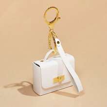 创意混搭包包挂饰 - 6 款不同风格的钥匙扣套装，可用于装饰您的钱包和背包 - 彩色 - 查看 8