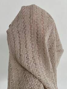 Firerie Women's Vacation Casual Pendant Decor Backless Halter Top Deep V Neck Top - Apricot - View 13