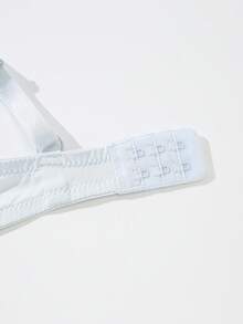 1件圣诞节女士钢圈文胸 - 水鴨藍 - 查看 7