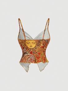 SHEIN MOD 3pcs Women's Twist Design Fashion Camisole - Multicolor - View 4