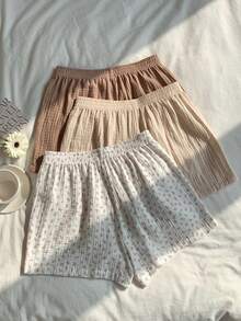 Comfortcana Bộ đồ thể thao nữ mùa hè xuân 2026 mới, chất liệu 100% cotton, màu kaki, nâu, quần short họa tiết hoa, thích hợp cho kỳ nghỉ, lễ Phục sinh, ngày Thánh Patrick, tiệc tùng, đám cưới, lễ tốt nghiệp, trang trọng, đi chơi, nghỉ mát, thường ngày, sang trọng, trang trọng, ngày Valentine, lễ hội, bãi biển, kỳ nghỉ, thư giãn tại nhà, đường phố, trường đại học. - Nhiều màu - Xem 2