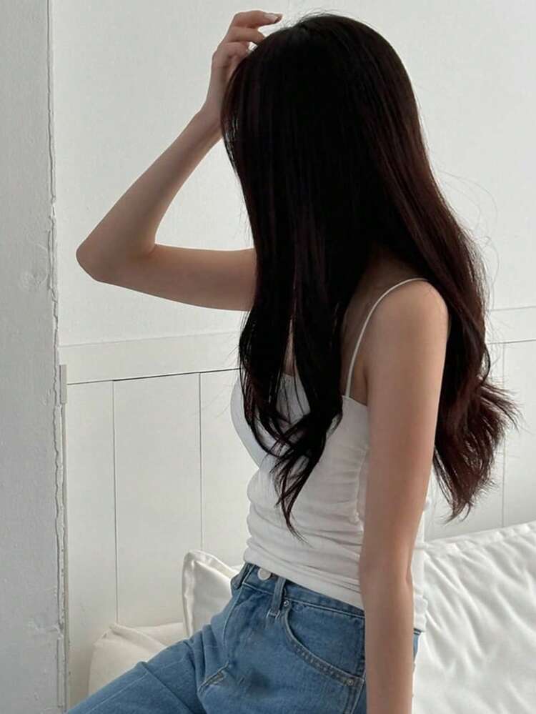 Versatile Sexy Spaghetti Strap Camisole, Women's Undershirt Top