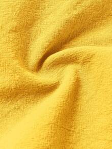 Cozy Pixies Baby Girl Floral Embroidery Pattern Navy Collar Sleeveless Half-Open Front Dress,Kids - Multicolor - View 5