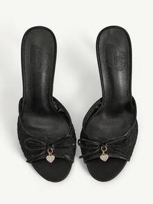 CUCCOO CHICEST Women Heeled Sandals - Black - View 2