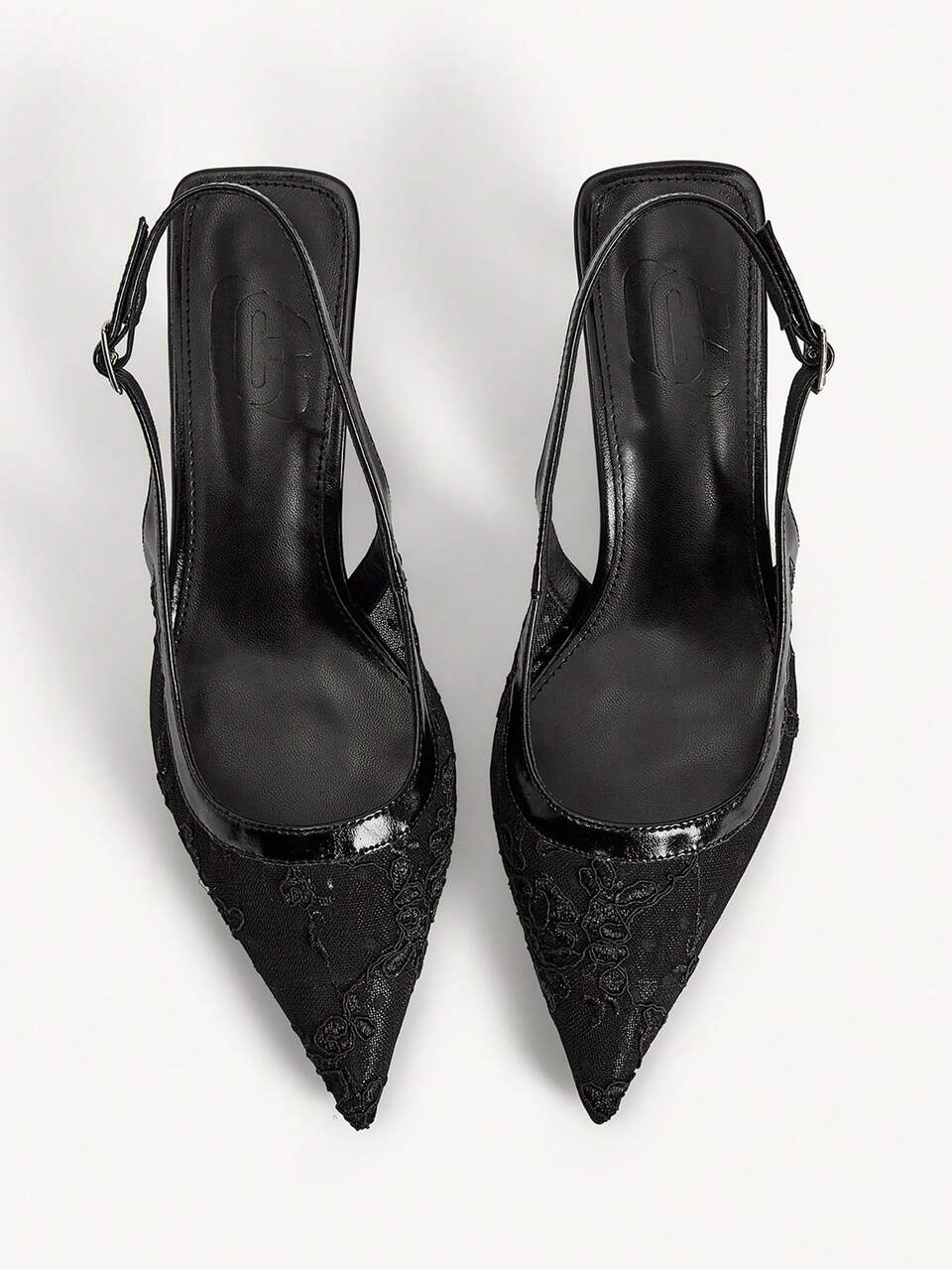 CUCCOO CHICEST Lace Floral Elegant Style Pointed High-Heeled Sandals, New Chinese Style, Suitable For Women Who Pursue , It Is Very Suitable For Daily Commuting, Dating Or Matching Cheongsam/Dress To Attend Light Banquets Wedding Shoes Summer Shoes Bride Shoes