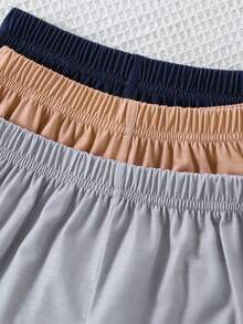 SHEIN Conjunto de 3 piezas de ropa informal para niño joven con estampado numérico, adecuado para uso diario, ocio, escuela y deportes - Multicolor - Ver 5