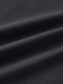 Driftmere Áo thun nam tay ngắn màu trơn, chất liệu co giãn thấp, đơn giản, nhẹ, dáng rộng, đa năng cho mùa hè, thoáng khí/thoải mái, phù hợp cho sinh hoạt hàng ngày, thể thao, du lịch và nhiều dịp khác. - Màu xám đen - Xem 4