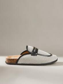 Solecia Women's Versatile Fashion Slip-On Flat Shoes For Daily Wear - Black and White - View 1