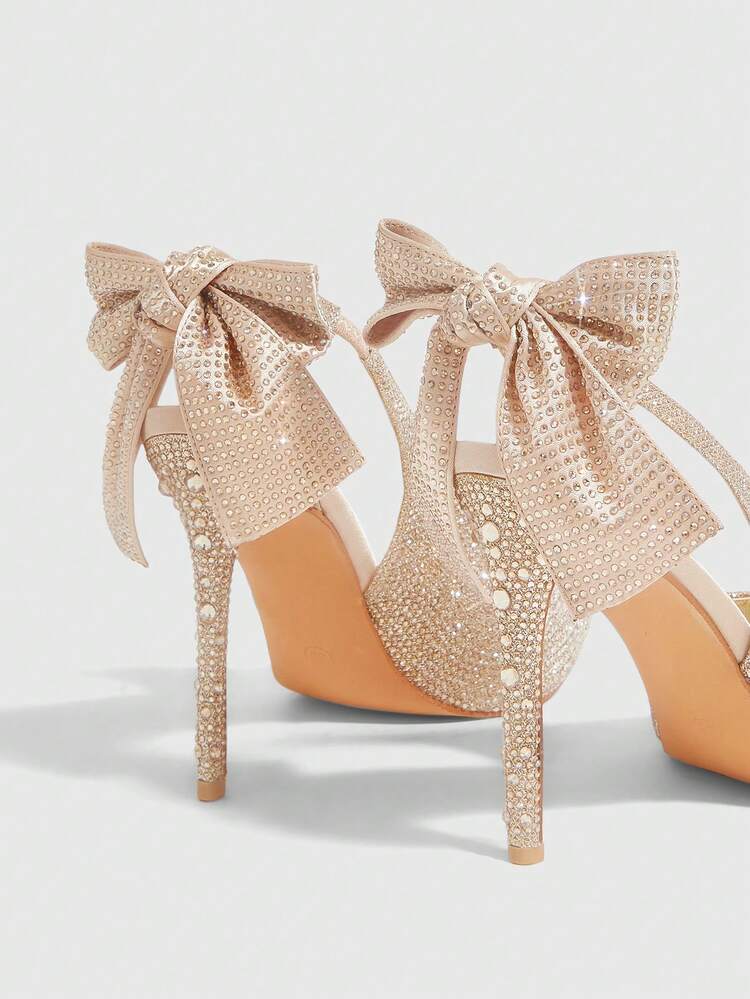 CUCCOO SZL Women Shoes Pointed Stilettos Elegant, Sweet, Romantic, Women's High Heels, Dress Shoes Afternoon Tea, Dating, Fashion Party, Workplace Wear, Elegant Wear, Basic Versatile, Halloween