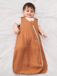 Cozy Pixies 1 Baby Sleeping Bag, Double-Sided With Small Orange Flower Print Pattern, Soft And Comfortable, Suitable For Newborns, Certified By Oeko-Tex - Multicolor - View 2