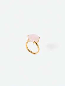 Opalesca 1 chiếc nhẫn pha lê tự nhiên (vân pha lê ngẫu nhiên), Trang phục, Phong cách cổ điển, Đính hạt, Phụ kiện cưới/cô dâu, Phong cách cổ tích/tiên nữ, Ngọc trai, Dành cho mẹ/phụ nữ/bé gái/người mẹ, Thanh lịch, Cao cấp, Sang trọng, Đính hạt pha lê, Phụ kiện cưới/cô dâu, Phong cách cổ tích/tiên nữ, Ngọc trai, Dành cho mẹ/phụ nữ/bé gái/người mẹ, Thanh lịch, Cao cấp, Hoa, Pha lê, Vàng, Lễ Phục sinh, Du lịch/Bãi biển/Kỳ nghỉ, Phong cách Boho - Vàng - Xem 6