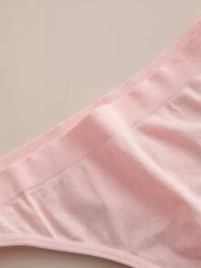 10pcs/Set Comfortable Seamless Thong Panties For Daily Wear - Multicolor - View 8