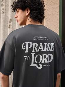 Open Phase 男士连帽衫，印有史密斯家族图案，保暖内衬，适合秋冬季节穿着，长袖上衣，夏季百搭，适合日常穿着，宽松版型，夏季度假必备单品 - 深灰色 - 查看 2