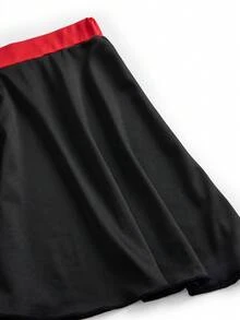 2pcs Nurse Costume Set - Zipper Top And Mini Skirt - Multicolor - View 9