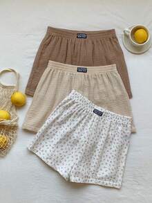Comfortcana Bộ đồ thể thao nữ mùa hè xuân 2026 mới, chất liệu 100% cotton, màu kaki, nâu, quần short họa tiết hoa, thích hợp cho kỳ nghỉ, lễ Phục sinh, ngày Thánh Patrick, tiệc tùng, đám cưới, lễ tốt nghiệp, trang trọng, đi chơi, nghỉ mát, thường ngày, sang trọng, trang trọng, ngày Valentine, lễ hội, bãi biển, kỳ nghỉ, thư giãn tại nhà, đường phố, trường đại học. - Nhiều màu - Xem 5