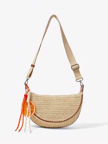 Viva Strut 1pc Fun Simulation Fruit Lemon Slice Pendant Versatile Simple Creative Keychain Bag Accessories Pendant - Orange - View 6