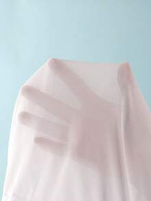 Swim SXY 女士夏季沙滩露背比基尼套装和抽绳侧开衩罩衫 - 白色 - 查看 9