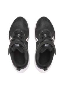 Nike Downshifter 12 Kids Sneaker Black / Dark Grey / White DM4193-003 - Black/Dark Smoke Grey/White - View 3