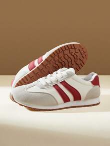 CUCCOO EASI Women's Casual Sneakers - Red - View 5