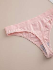 10pcs/Set Comfortable Seamless Thong Panties For Daily Wear - Multicolor - View 7