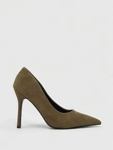 CUCCOO SZL Women Pumps - Olive Green - View 3