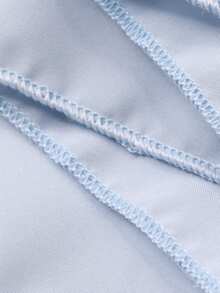 DAZY Girls Young Girl Fall Clothes Gold Thread Embroidered Mesh Tulle Dress - White - View 3