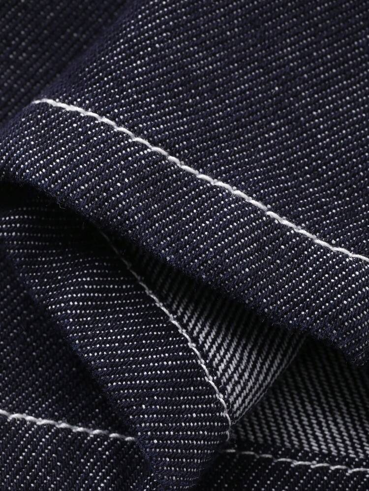 Toddler Girls' Casual Vintage Washed Loose Denim Jeans