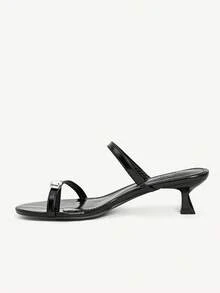 CUCCOO CHICEST Women Heeled Sandals - Black - View 9