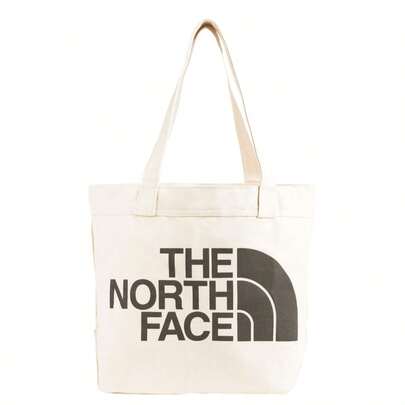 The North Face Cotton Unisex Tote Bag Beige