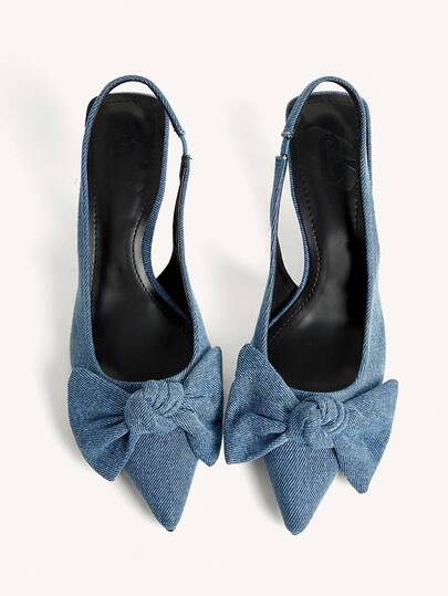 CUCCOO CHICEST Pumps da donna a punta minimali e casual di colore unito, adatti per il Natale