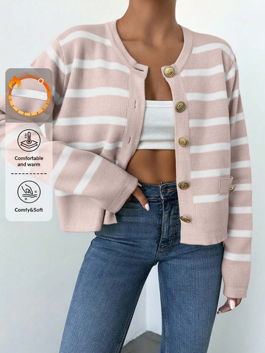 Cárdigans de Mujer - Rosa Pálido - Ver 1