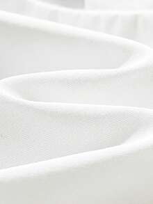 Cozy Pixies 女婴可爱白色蕾丝边休闲裙 - 白色 - 查看 4