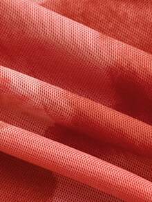 Aveloria Rosie Tie Dye Draped Front Halter Top  - Orange - View 4