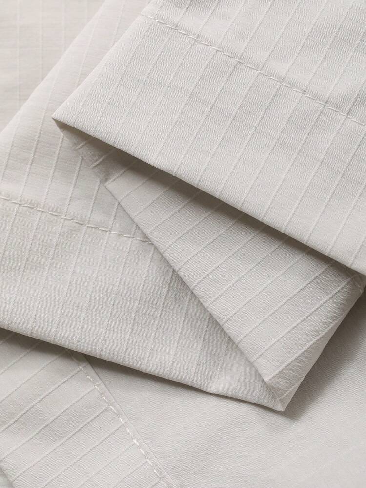 Women's Solid Color Long Sleeve Zip-Up Jacket And Cargo Pocket A-Line Skirt Casual 2-Piece Set Summer