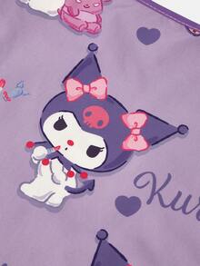 HELLO KITTY AND FRIENDS | SHEIN 1 件装，紫色骷髅头婴儿背心包，可折叠手提包，女士款。 - 淡紫色 - 查看 3