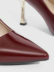 CUCCOO SZL 女士高跟鞋 - 酒紅色 - 查看 5